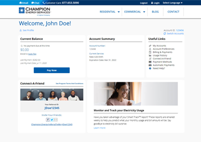 Customer Portal Redesign