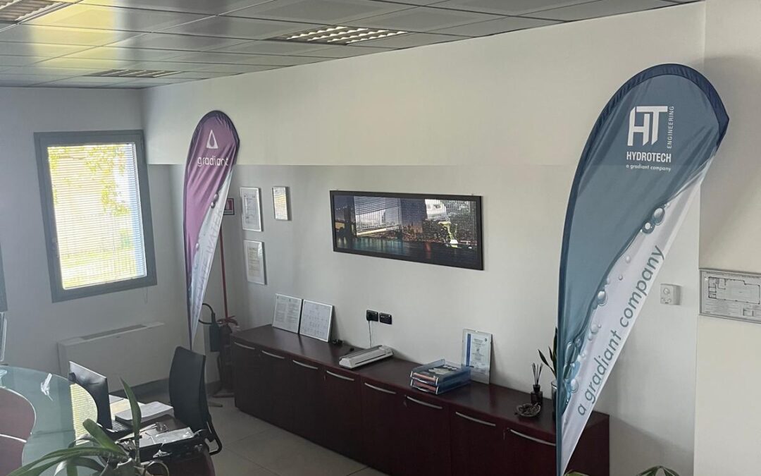 Gradiant/Hydrotech Flags